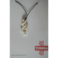 Kahoa Bone Life Hook - Carving