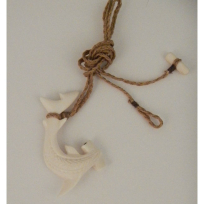 Kahoa Bone Hammerhead - Handicrafts