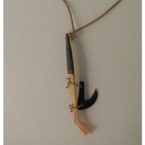 Lure Pendant - Carving