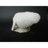 Stone Carved Humpback Whale - Tominiko Kama Stone Carver