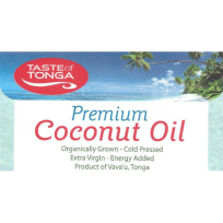 Taste of Tonga Premium Coconut Oil 400g - Coconut