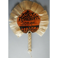 Tongan Fan - Ngatu (Tapa)