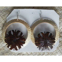 Coconut Earrings - Handicrafts